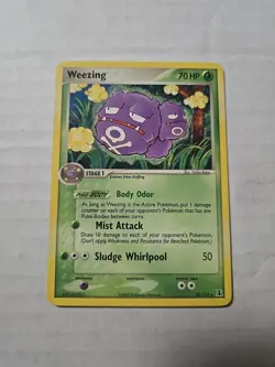 Weezing 33/113 Rare 2005 EX Delta Species Pokemon Card - Image 1