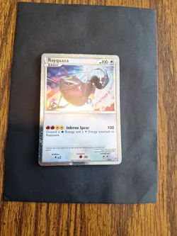 2011 Shiny Rayquaza w/Swirl Call of Legends SL10 Holo Secret Rare Pokemon Card - Image 1