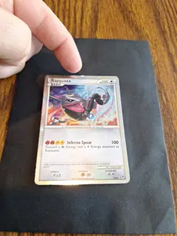 2011 Shiny Rayquaza w/Swirl Call of Legends SL10 Holo Secret Rare Pokemon Card - Image 2