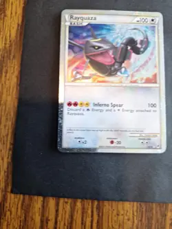 2011 Shiny Rayquaza w/Swirl Call of Legends SL10 Holo Secret Rare Pokemon Card - Image 3