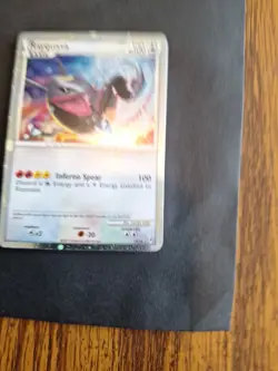 2011 Shiny Rayquaza w/Swirl Call of Legends SL10 Holo Secret Rare Pokemon Card - Image 4