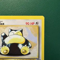 Snorlax 27/64 1st edition Jungle Set Vintage Pokemon Card LP - Image 3
