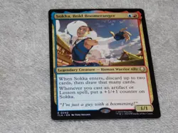 MTG Sokka, Bold Bommeranger x1 Rare Avatar: The Last Airbender NM Low S&H - Image 1