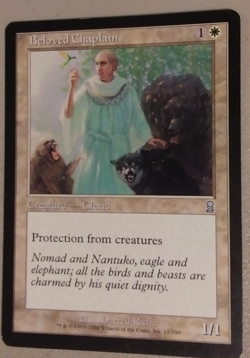 Beloved Chaplain. Odyssey. Light to medium wear. Free Shipping - Image 1