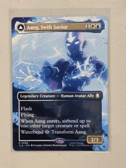 Aang, Swift Savior (0298) (Borderless) Avatar: The Last Airbender Regular - Image 1
