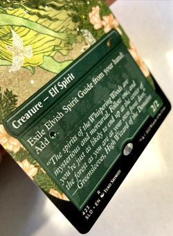MTG Elvish Spirit Guide BORDERLESS Secret Lair Drop 423 NM - Image 2