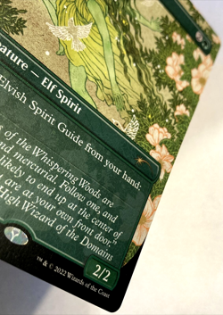 MTG Elvish Spirit Guide BORDERLESS Secret Lair Drop 423 NM - Image 3