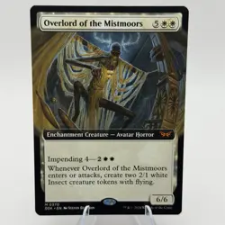 Overlord of the Mistmoors (Extended Art) Duskmourn: House of Horror Magic MTG - Image 1