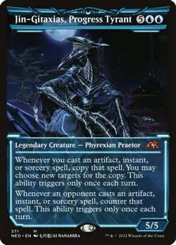 Jin-Gitaxias, Progress Tyrant - Foil Showcase NEO LP MTG - Image 1