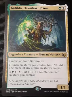 Katilda Dawnhart Prime , Innistrad Midnight Hunt , NM ,MTG,FREE SHIPPING - Image 1