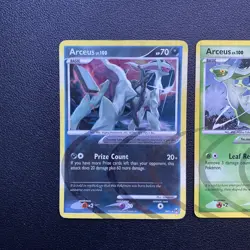 Pokemon TCG - Platinum Arceus- Arceus AR1-AR9 - Complete Ripple Set - Image 2