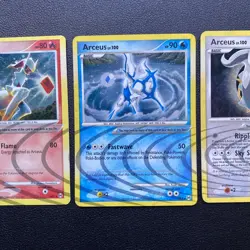 Pokemon TCG - Platinum Arceus- Arceus AR1-AR9 - Complete Ripple Set - Image 5