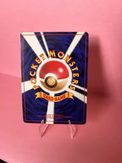 Pokemon HITMONLEE #106 HOLO RARE - Fossil Set Japanese *SWIRL* NM ?? - Image 3