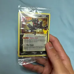 Pokemon Greninja Gold Star SWSH144 25th Celebrations Promo Card *Sealed* - Image 2