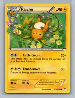 Pokemon Generations: Radiant Collection Raichu #RC9/RC32 10809 - Image 1