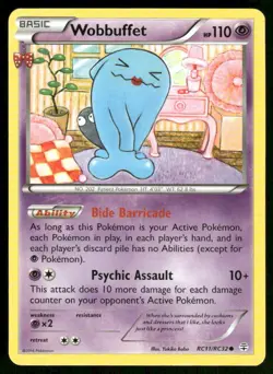 Pokemon Tcg Wobbuffet #RC11 Pokemon Generations LP - Image 1
