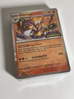 Infernape Twilight Masquerade Build and Battle Deck Sealed Pokemon Card TCG - Image 2