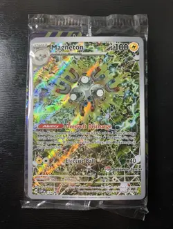 Pokemon TCG Magneton 159 Pokemon Center ETB Promo Stamped Surging Sparks SEALED - Image 1