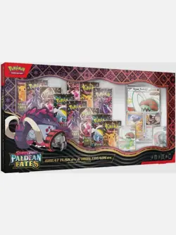 Pokemon Paldean Fates Great Tusk Iron Threads Ex Premium Collection PRESALE!! - Image 1