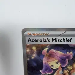 Pokemon TCG Acerola's Mischief 183/132 Me01: Mega Evolution Holo NM - Image 2