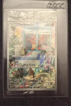Pokemon TCG Obsidian Flames Charmander Promo #044 Crimp Error Sealed - Image 1