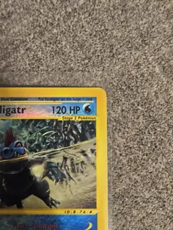 Pokemon TCG - Feraligatr - 47/165 - Rare - Reverse Holo - Expedition LP/NM - Image 2