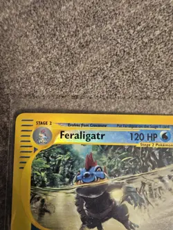 Pokemon TCG - Feraligatr - 47/165 - Rare - Reverse Holo - Expedition LP/NM - Image 3