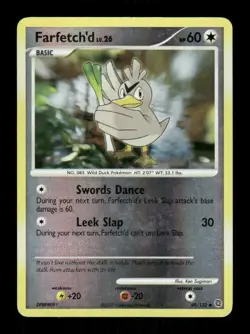 Pokemon Secret Wonders #49/132 Farfetch'd Uncommon Reverse Holo - Image 1