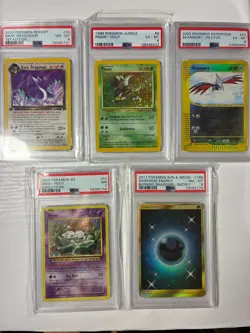 Lot of PSA graded Pokemon XY ,SUN AND MOON,POKEMON ROCKET,JUNGLE,EXPEDITION. - Image 1