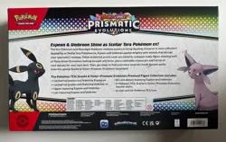 Pokemon TCG Prismatic Evolutions Premium Figure Collection Box New Sealed - Image 2