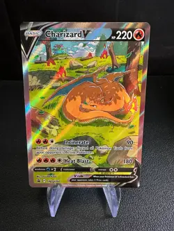 Charizard V SWSH260, Black Star Promo, Pokemon, NM - Image 1