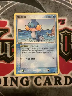 Mudkip 57/100 EX Crystal Guardians Pokemon TCG Common LP - Image 1