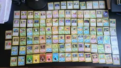 Pokemon Karten Sammlung - 105x 1. Edition WotC Base Rocket Jungle Excellent++ - Image 1