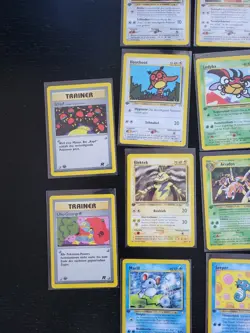 Pokemon Karten Sammlung - 105x 1. Edition WotC Base Rocket Jungle Excellent++ - Image 2