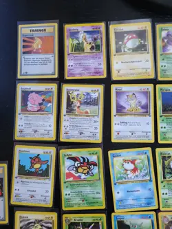 Pokemon Karten Sammlung - 105x 1. Edition WotC Base Rocket Jungle Excellent++ - Image 3