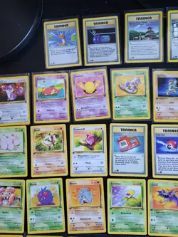Pokemon Karten Sammlung - 105x 1. Edition WotC Base Rocket Jungle Excellent++ - Image 5