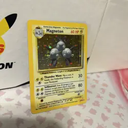 Pokemon Vintage Base Set Magneton Holo 9/102 NM - Image 2