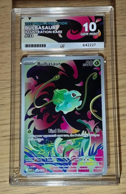 Bulbasaur 133/132 Mega Evolution🍃 ACE 10 🔥Perfect Sub Grades!🔥 -Pokemon TCG - Image 1