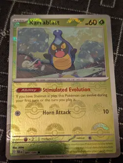 Karrablast 9/86 [Pokeball Holo] - Black Bolt - Mint - Near Mint - Pokemon TCG - Image 1