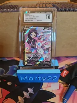 Sylveon V TG14/TG30 - Pokemon Brilliant Stars: Trainer Gallery CGC 10 Gem Mint - Image 1