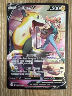 Boltund V - TG13/TG30 - Pokemon Brilliant Stars Sword Shield Ultra Rare Card NM - Image 1