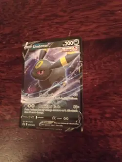 Pokemon TCG Umbreon v SWSH203 Black Star Promo Ultra Rare Card - Image 3