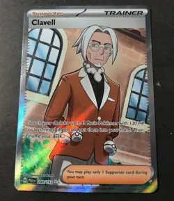 Pokemon Paldea Evolved Clavell Full Art Holo Trainer Card 249/193 NM - Image 1