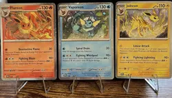 Prismatic Evolutions Poster Collection Cosmos Holo Promo Card Set - Cards Only - Image 1