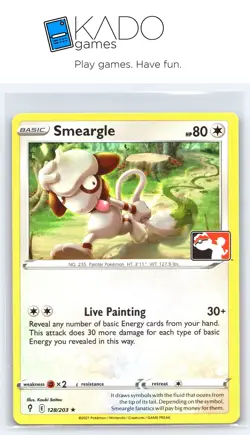Prize Pack Series Cards #128/203 Smeargle - Image 1