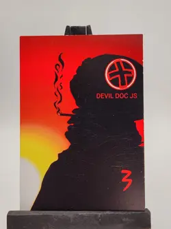 Charizard V3 Card Devil Doc JS Fan Art /100 - Image 2