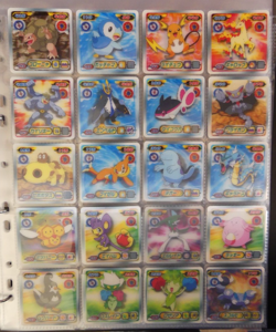 Retsuden Pokemon 3D Lenticular Cards Ensky Japanese 1-60 2007 First Edition - Image 1