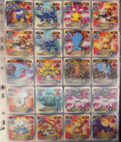 Retsuden Pokemon 3D Lenticular Cards Ensky Japanese 1-60 2007 First Edition - Image 2