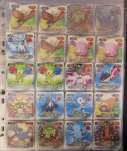 Retsuden Pokemon 3D Lenticular Cards Ensky Japanese 1-60 2007 First Edition - Image 3