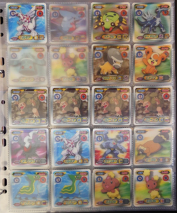 Retsuden Pokemon 3D Lenticular Cards Ensky Japanese 1-60 2007 First Edition - Image 5